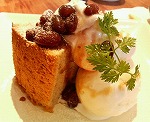 あずきのシフォンケーキ